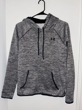 Under Armour Womens Gray Heather Hooded Sweater